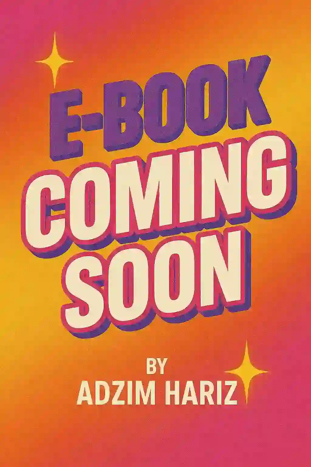 Coming Soon E-Book Cover